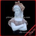 Beautiful Marble Female Marble Bust Sculpture YL-T087